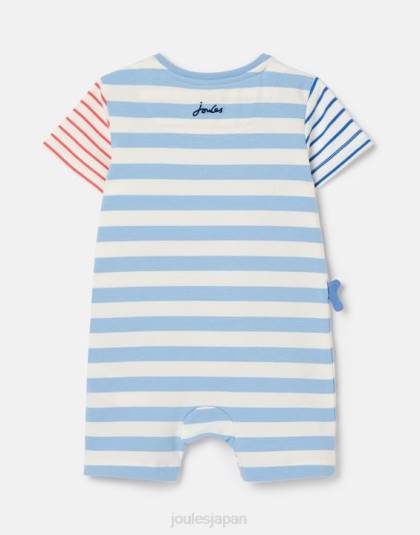 衣服 jp Joules 赤ちゃん パッチアートワークロンパース0-24ヶ月 シロイルカ 46RH425