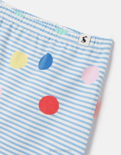 衣服 jp Joules 男の子たち ペイトン 有機栽培コットン レギンス 0-3 歳 マルチスポット 46RH393
