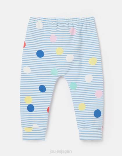 衣服 jp Joules 男の子たち ペイトン 有機栽培コットン レギンス 0-3 歳 マルチスポット 46RH393