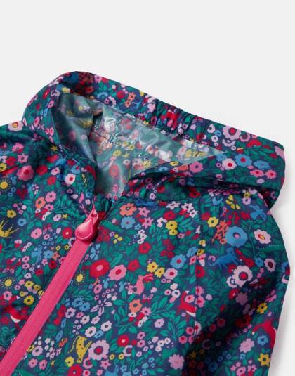 衣服 jp Joules 男の子たち 水たまり防水リサイクル水たまりスーツ 1-3 年 レインボーブルー 46RH412