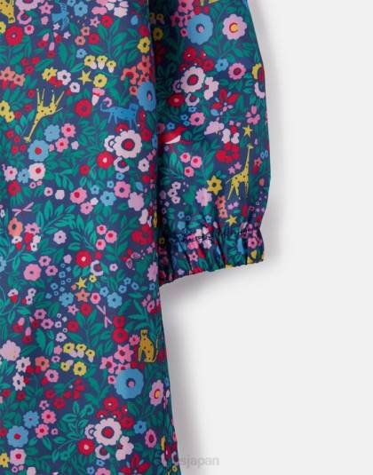 衣服 jp Joules 男の子たち 水たまり防水リサイクル水たまりスーツ 1-3 年 レインボーブルー 46RH412