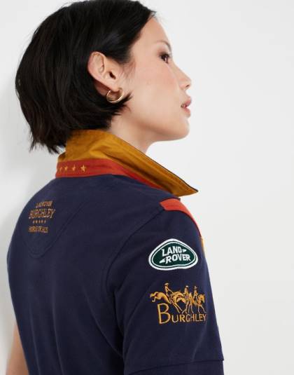 衣服 jp Joules 女性 バーリー ポロシャツ 2022 フランス海軍 46RH135