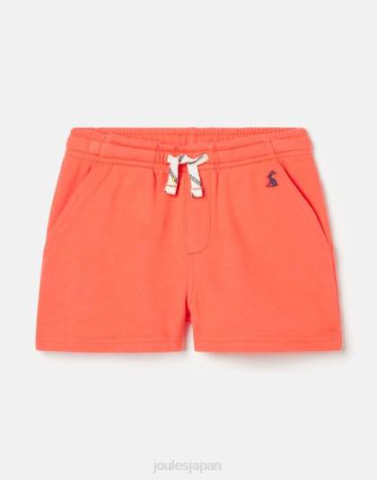 衣服 jp Joules 女の子 ライリー ジャージ ショーツ 2 ～ 12 歳 コーラル 46RH277
