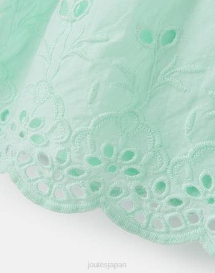 衣服 jp Joules 女の子 キキ ティアード ミディドレス 2-12 歳 青白い 46RH278