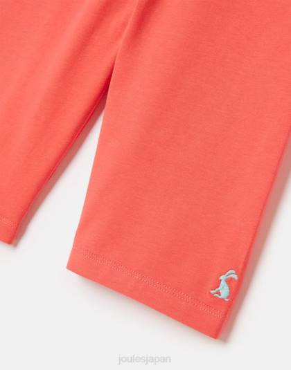 衣服 jp Joules 女の子 側転ジャージ レギンス ショーツ 2 ～ 12 歳 コーラル 46RH288