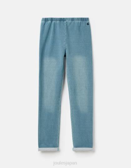 衣服 jp Joules 女の子 ミニー ジャージ デニム レギンス 2-12 歳 デニム 46RH301