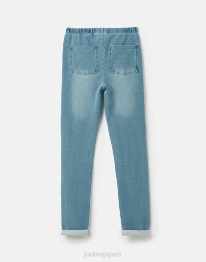 衣服 jp Joules 女の子 ミニー ジャージ デニム レギンス 2-12 歳 デニム 46RH301