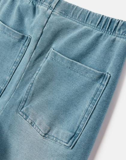 衣服 jp Joules 女の子 ミニー ジャージ デニム レギンス 2-12 歳 デニム 46RH301