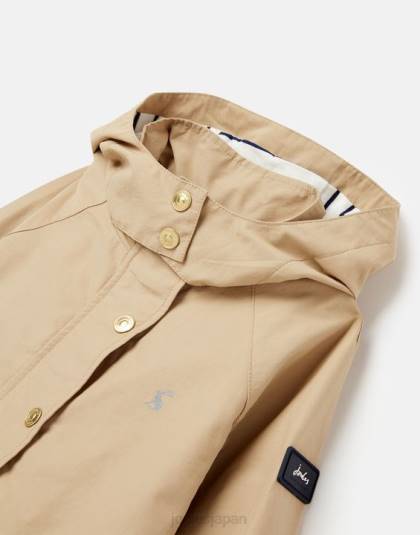 衣服 jp Joules 女の子 メドウ シャワープルーフ コート 2 ～ 12 年 石 46RH304
