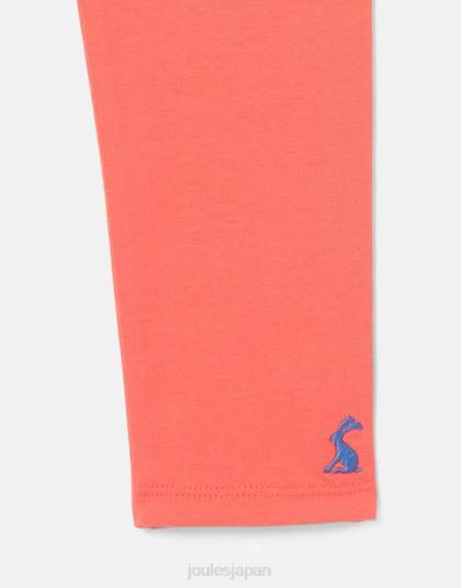 衣服 jp Joules 女の子 エミリア レギンス 2-12 歳 コーラル 46RH309