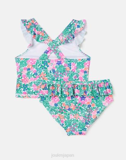 衣服 jp Joules 女の子 ローリエ タンキニ 2～12 歳 マルチディッシー 46RH312