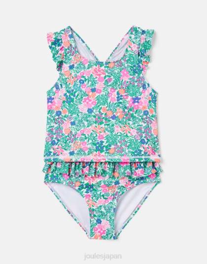 衣服 jp Joules 女の子 ローリエ タンキニ 2～12 歳 マルチディッシー 46RH312