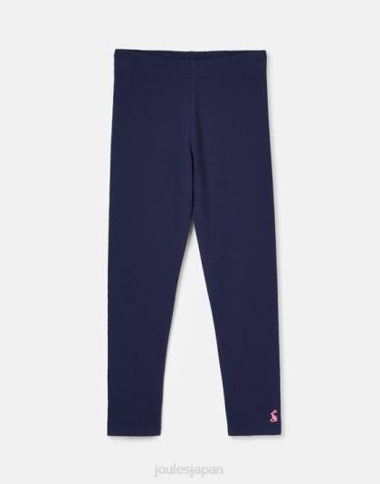 衣服 jp Joules 女の子 エミリア レギンス 2-12 歳 真の海軍 46RH321
