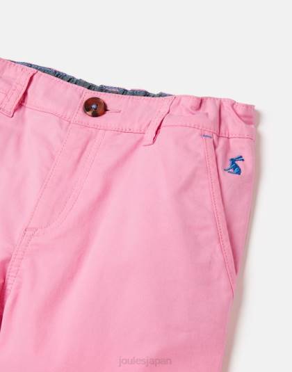 衣服 jp Joules 男の子たち ケイレブ チノショーツ 2-12 歳 ライトピンク 46RH328
