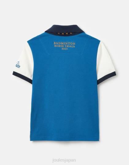 衣服 jp Joules 男の子たち キッズ ユニセックス バドミントン ポロシャツ 2-12 歳 青 46RH345