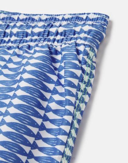 衣服 jp Joules 赤ちゃん オーシャン プリント スイミング ショーツ 2 ～ 12 歳 青い魚 46RH356