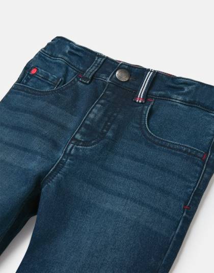 衣服 jp Joules 男の子たち ブランドン ジャージ デニム ショート 2-12 歳 ミッドブルー 46RH370