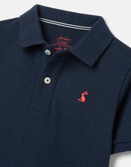 衣服 jp Joules 男の子たち ウッディ ポロシャツ 2～12歳 フランス海軍 46RH372