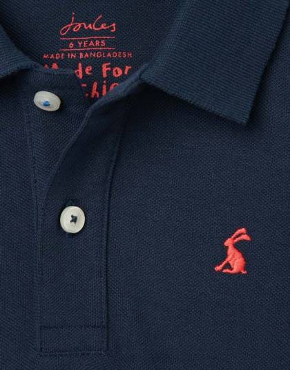 衣服 jp Joules 男の子たち ウッディ ポロシャツ 2～12歳 フランス海軍 46RH372