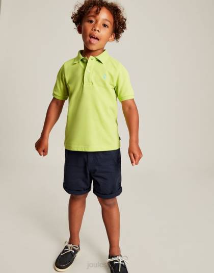 衣服 jp Joules 男の子たち ウッディ ポロシャツ 2～12歳 ライムグラニータ 46RH375
