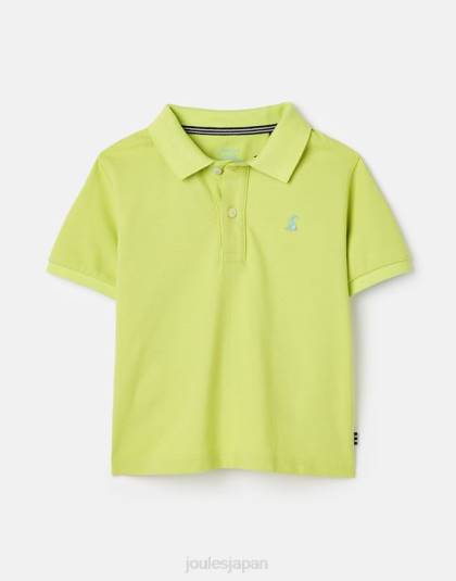 衣服 jp Joules 男の子たち ウッディ ポロシャツ 2～12歳 ライムグラニータ 46RH375