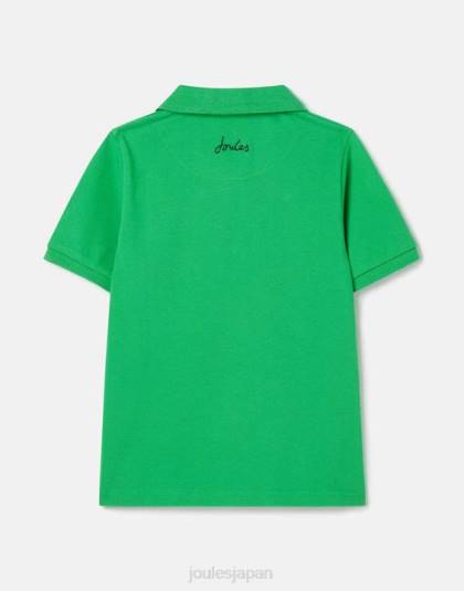衣服 jp Joules 男の子たち ウッディ ポロシャツ 2～12歳 緑 46RH377