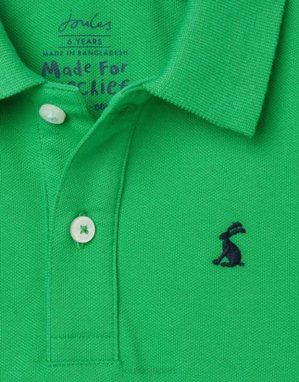 衣服 jp Joules 男の子たち ウッディ ポロシャツ 2～12歳 緑 46RH377