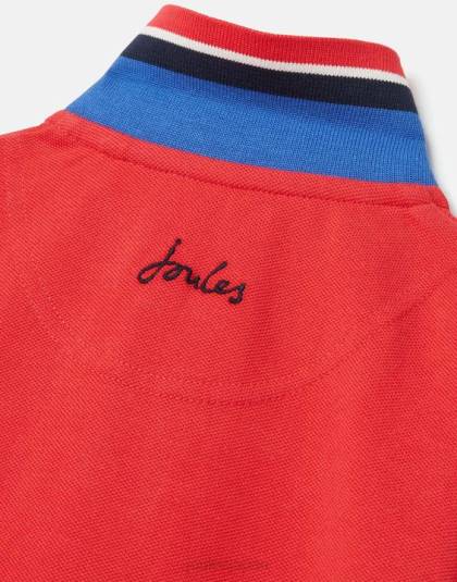 衣服 jp Joules 男の子たち ウッディ ポロシャツ 2～12歳 赤 46RH380