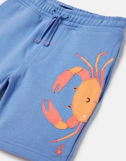衣服 jp Joules 男の子たち ハムデン ノベルティ スウェット ショーツ 2-8 歳 水色のカニ 46RH352