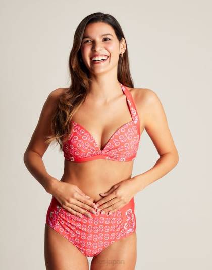 衣服 jp Joules 女性 ジャスミンビキニトップ ピンクの頭が変な 46RH108