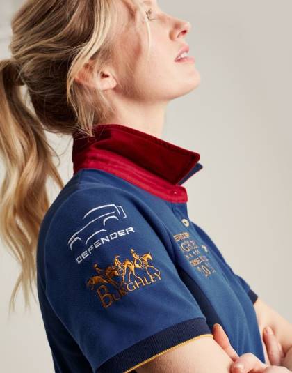 衣服 jp Joules 女性 バーリーのポロシャツ 濃紺 46RH114