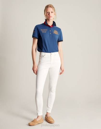 衣服 jp Joules 女性 バーリーのポロシャツ 濃紺 46RH114