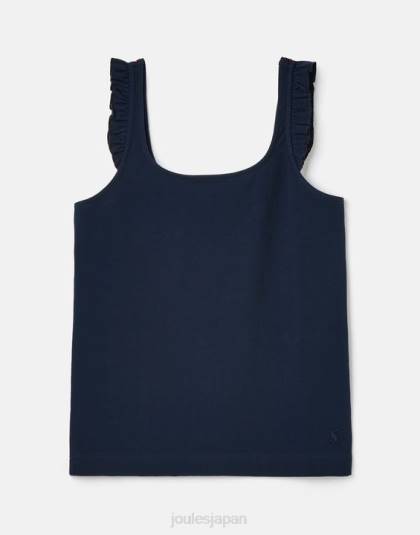 衣服 jp Joules 女性 クレアフリルタンク フランス海軍 46RH119