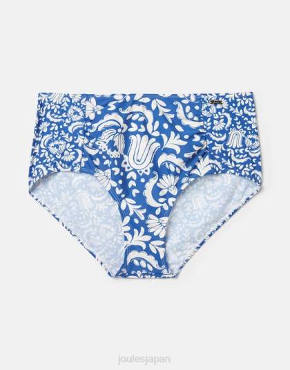 衣服 jp Joules 女性 ジャスミンビキニボトムス ブルーモザイク 46RH124