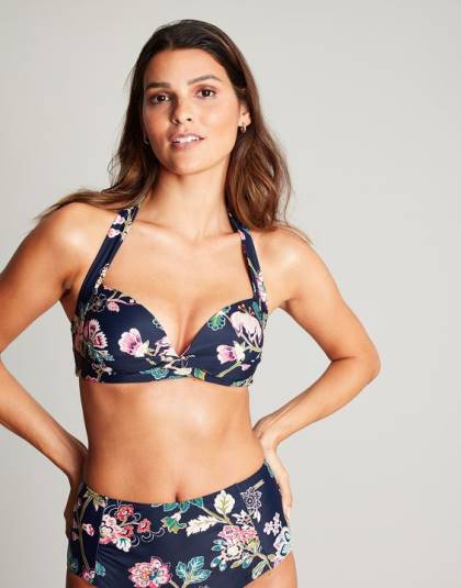 衣服 jp Joules 女性 ジャスミンビキニトップ ネイビーフローラル 46RH132