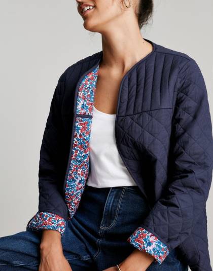 衣服 jp Joules 女性 アイスリング キルティングジャケット インジゴ 46RH136