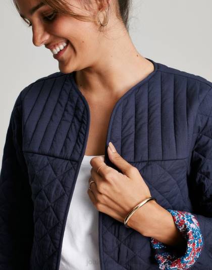 衣服 jp Joules 女性 アイスリング キルティングジャケット インジゴ 46RH136