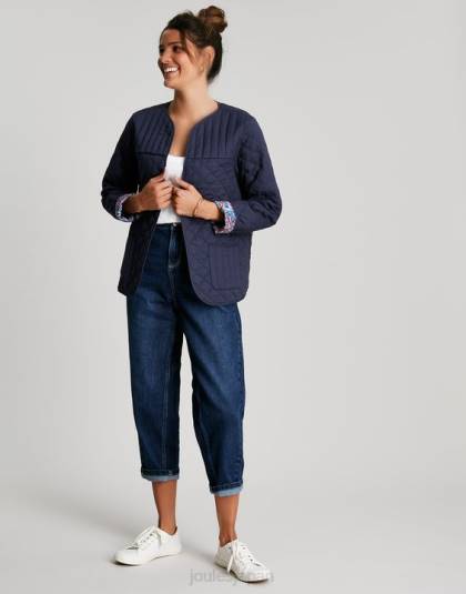 衣服 jp Joules 女性 アイスリング キルティングジャケット インジゴ 46RH136