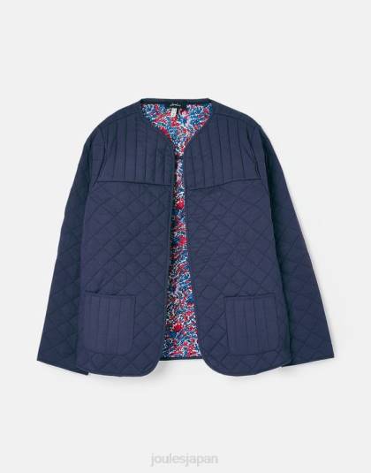 衣服 jp Joules 女性 アイスリング キルティングジャケット インジゴ 46RH136