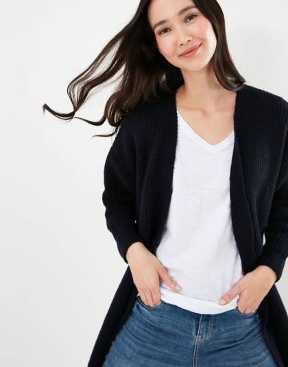 衣服 jp Joules 女性 キャロラインロングラインカーディガン 青い宝石 46RH139