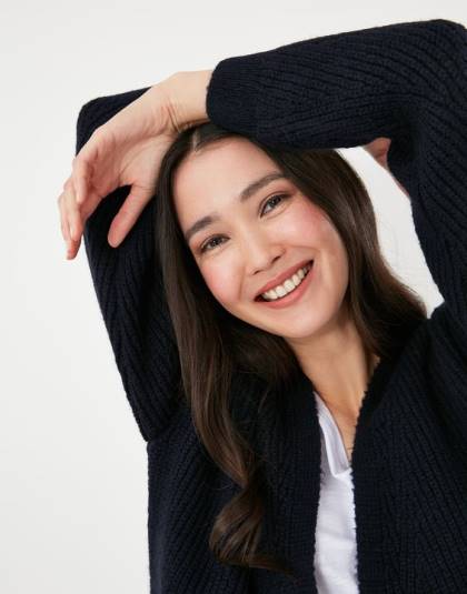 衣服 jp Joules 女性 キャロラインロングラインカーディガン 青い宝石 46RH139
