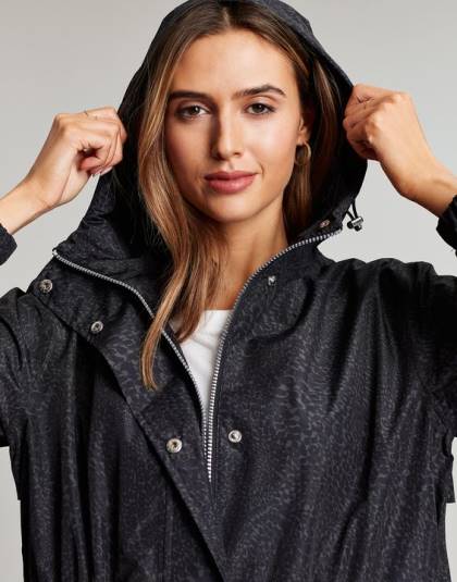 衣服 jp Joules 女性 テンビー 防水パッカブルジャケット 波状ヒョウ 46RH14