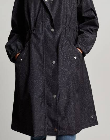 衣服 jp Joules 女性 テンビー 防水パッカブルジャケット 波状ヒョウ 46RH14
