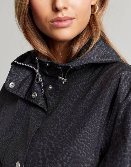 衣服 jp Joules 女性 テンビー 防水パッカブルジャケット 波状ヒョウ 46RH14