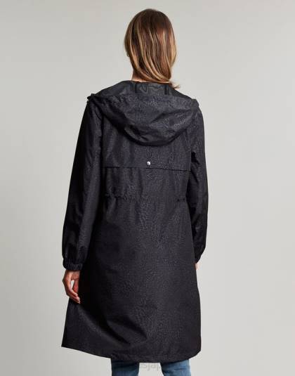 衣服 jp Joules 女性 テンビー 防水パッカブルジャケット 波状ヒョウ 46RH14