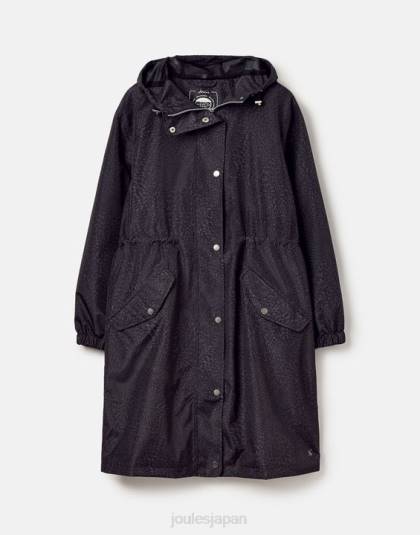 衣服 jp Joules 女性 テンビー 防水パッカブルジャケット 波状ヒョウ 46RH14