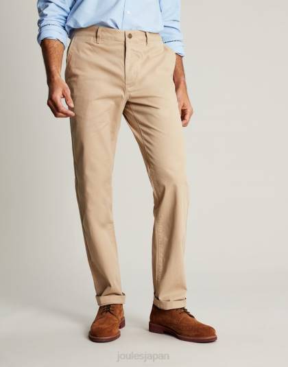 衣服 jp Joules 男性 スリムフィットチノパン 茶色 46RH162
