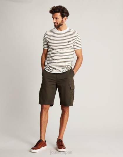 衣服 jp Joules 男性 カーゴショーツ ヘリテージグリーン 46RH163