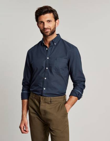 衣服 jp Joules 男性 オックスフォードクラシックフィットシャツ フランス海軍 46RH164
