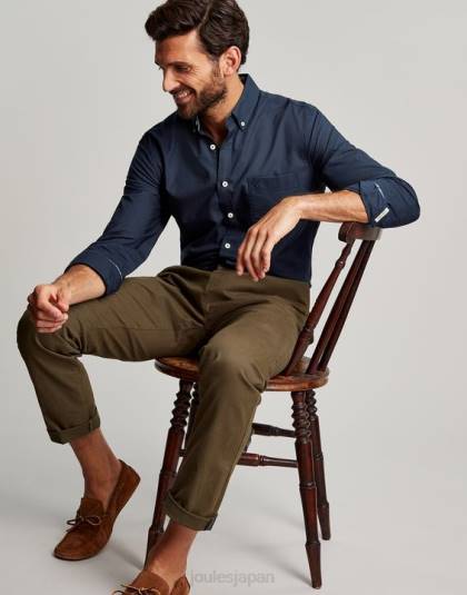 衣服 jp Joules 男性 オックスフォードクラシックフィットシャツ フランス海軍 46RH164